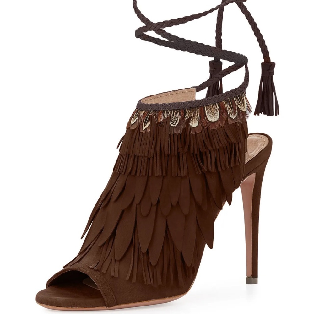 Aquazzura Pocahontas Sandal 105 size 38